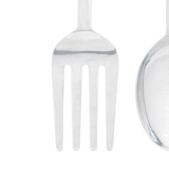 Wood & Aluminum Utensil Wall Décor Set
